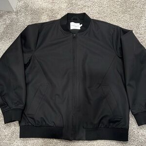 Men’s Topman Black Bomber Jacket XL